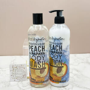Urban Hydration Peach & Papaya Body Lotion and Body Wash